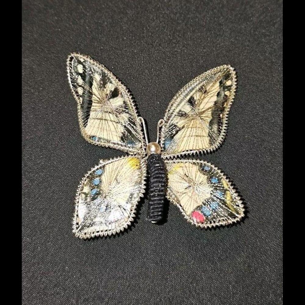 Princess Jewelry Handmade in West Germany Butterfly Brooch  Untested